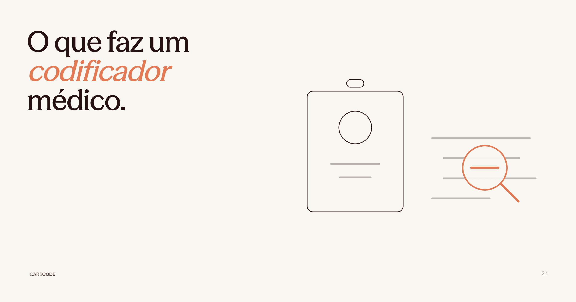 O que faz um codificador médico